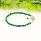 3mm Natural Malachite Bracelet with Clasp.
