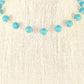 8mm Turquoise Howlite Link Choker Necklace