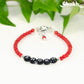 Copy of Personalized Natural Red Coral Name Bracelet with Clasp.