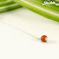 Dainty Carnelian Choker Necklace